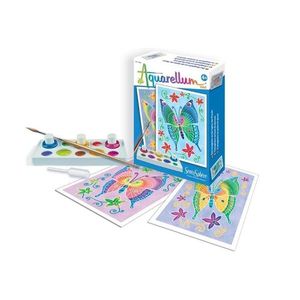 Set creativ - Aquarellum Mini - Fluturi | Sentosphere imagine