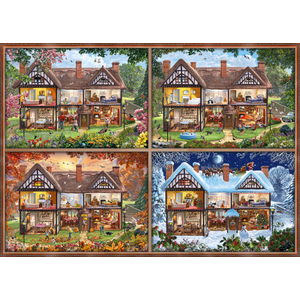 Puzzle 2000 piese - House of Four Seasons | Schmidt imagine