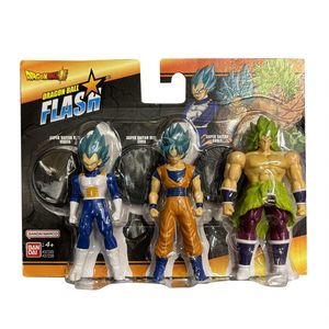 Set 3 figurine - Dragon Ball Flash | Bandai imagine