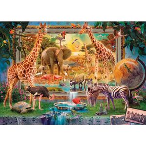 Puzzle 4000 piese - Savana Coming to Life | Educa imagine