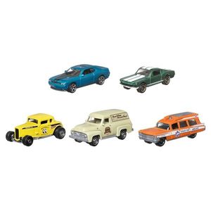 Set 5 masini metalice - Hot Wheels - Coffee Cruisers V | Mattel imagine