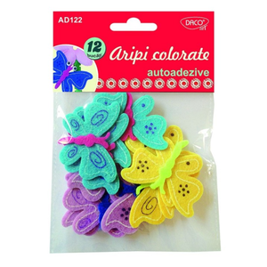 Accesorii craft - Aripi colorate | Daco imagine