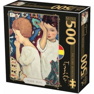 Puzzle - Pictori romani - Nicolae Tonitza - Noapte buna - 500 piese | Deico Games imagine