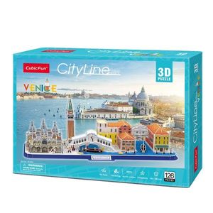 Puzzle 3D - CityLine - Venetia | CubicFun imagine