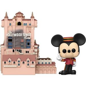 Figurina - Pop! Town - Walt Disney World 50th - Hollywood Tower Hotel and Mickey Mouse | Funko imagine