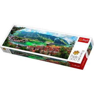 Puzzle 500 piese - Panorama - Orasul Kotor Muntenegru | Trefl imagine