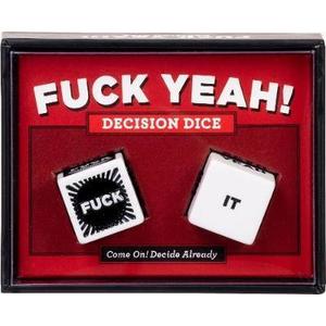 Joc - Fuck Yeah! Decision Dice | Chronicle Books imagine