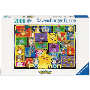 Puzzle 2000 piese - Pokemon - Luminous Pokemon | Ravensburger imagine