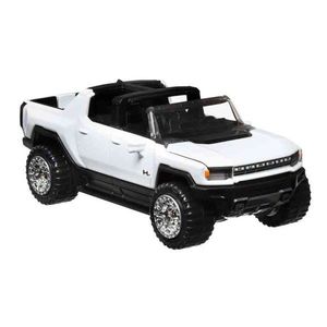 Masinuta metalica cu sistem pull back - GMC Hummer EV | Mattel imagine