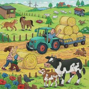 Puzzle 3x49 piese - Farm | Ravensburger imagine