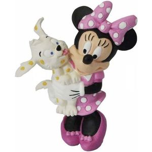 Figurina - Disney - Minnie with Puppy | Bullyland imagine