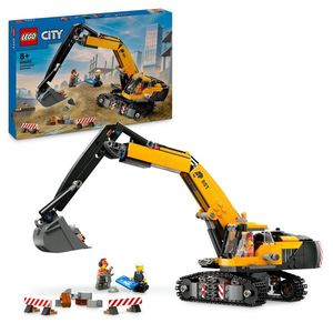 LEGO City - Excavator galben de constructii (60420) | LEGO imagine