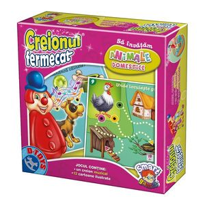 Joc - Creionul fermecat – Sa invatam animalele domestice | D-Toys imagine