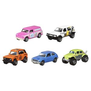 Set 5 masinute metalice - Hot Wheels - MBX Retro | Mattel imagine