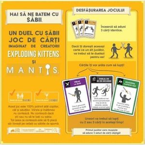 Joc - Hai sa ne batem cu sabii | Exploding Kittens imagine