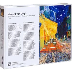 Puzzle 1000 piese - Vincent van Gogh - Cafenea | Today is art day imagine