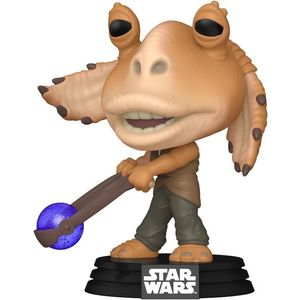 Figurina - Pop! Star Wars: Jar Jar Binks (with Booma Balls) | Funko imagine