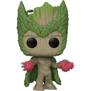 Figurina - Pop! We Are Groot: Groot (as Scarlet Witch) | Funko imagine