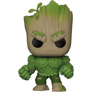 Figurina - Pop! We Are Groot: Groot (as Hulk) | Funko imagine