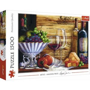 Puzzle 1500 de piese - Malenda Trick: Arta vinului | Trefl imagine