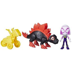 Set 2 figurine - Spidey and the Amazing Friends - Dino Spin & Ghost Spider | Hasbro imagine