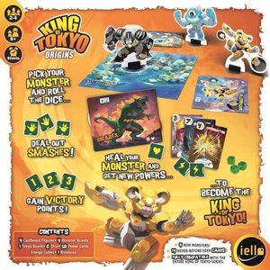 Joc - King Of Tokyo: Origins | Asmodee imagine