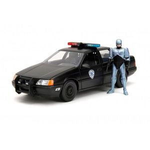 Set masinuta cu figurina - Robocop si Ford Taurus 1986 | Jada Toys imagine