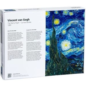 Puzzle 1000 piese - Vincent van Gogh - Noapte instelata | Today is art day imagine