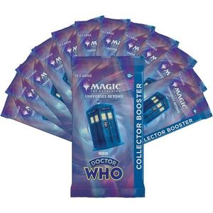 Magic the Gathering TCG - Doctor Who Collector Booster - 15 carti | Wizards of the Coast imagine