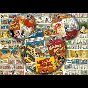 Puzzle 1000 de piese - Disney Mickey Mouse | Trefl imagine