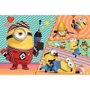 Puzzle 60 piese - Despicable Me 4 (Minionii fericiti) | Trefl imagine