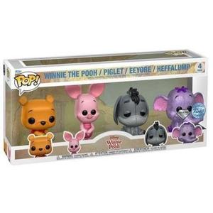 Set 4 figurine - Pop! Disney - Winnie The Pooh - Winnie The Pooh / Piglet / Eeyore / Heffalump Diamond | Funko imagine