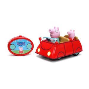 Masina cu radiocomanda - Peppa Pig - Red Car RC | Jada Toys imagine