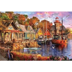 Puzzle 5000 piese - The Harbour Evening | Educa imagine