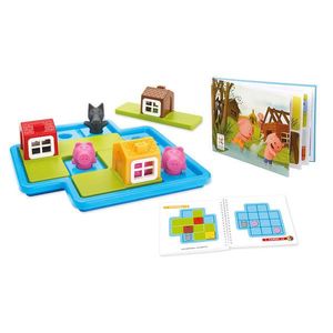 Joc de logica - Three Little Piggies - Deluxe (RO) | Smart Games imagine