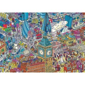 Puzzle 1000 piese - Londra | Trefl imagine