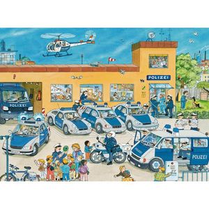 Puzzle 100 piese - XXL - Police | Ravensburger imagine