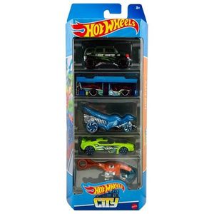 Set 5 masini - Hot Wheels City | Mattel imagine