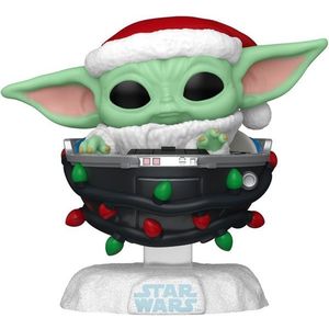 Figurina - Pop! Star Wars: The Mandalorian Holiday: Grogu | Funko imagine