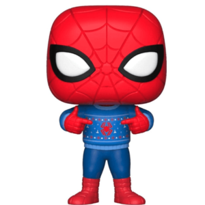 Figurina - Pop! Marvel Christmas: Spider-Man (with Ugly Sweater) | Funko imagine