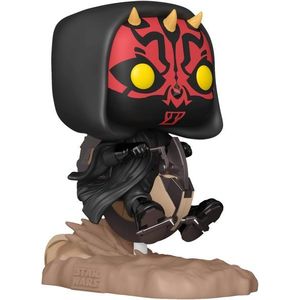 Figurina - Pop! Star Wars: Darth Maul on Bloodfin Speeder | Funko imagine