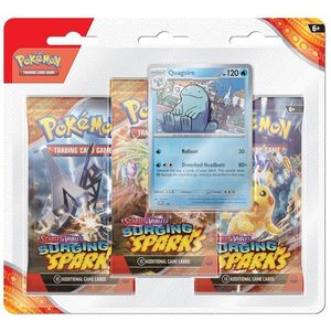 Pokemon TCG - Scarlet & Violet: Surging Sparks 3 Blister Booster - Doua Modele - Pret pe bucata | The Pokemon Company imagine