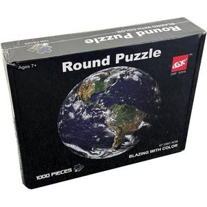 Puzzle rotund 1000 piese. Pamantul imagine