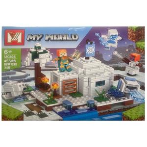 Set de constructie Minecraft My World, Taramul de Gheata, 455 piese imagine