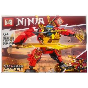 Set de constructie Ninjago 4 in 1, Robot Ninja 185 piese imagine