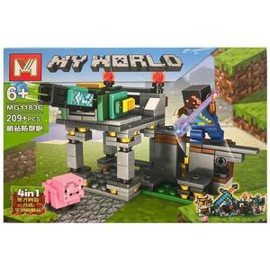 Set de constructie Minecraft My World 4 in 1, 209 piese imagine