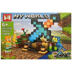 Set de constructie Minecraft My World 4 in 1, 191 piese imagine