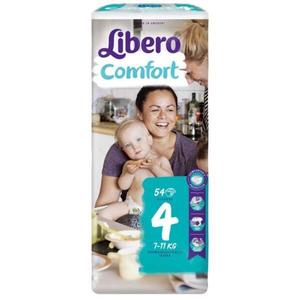 Scutece pentru Bebelusi - Libero Comfort, marime 4 (7-11 kg), 54 buc imagine