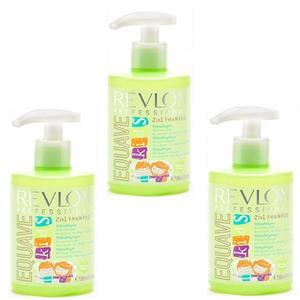 Pachet 3 x Sampon cu Balsam pentru Copii - Revlon Professional Equave Kids 2In1 Shampoo 300 ml imagine