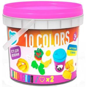 Set Plastilina 10 Culori pentru Fetite Lovin imagine